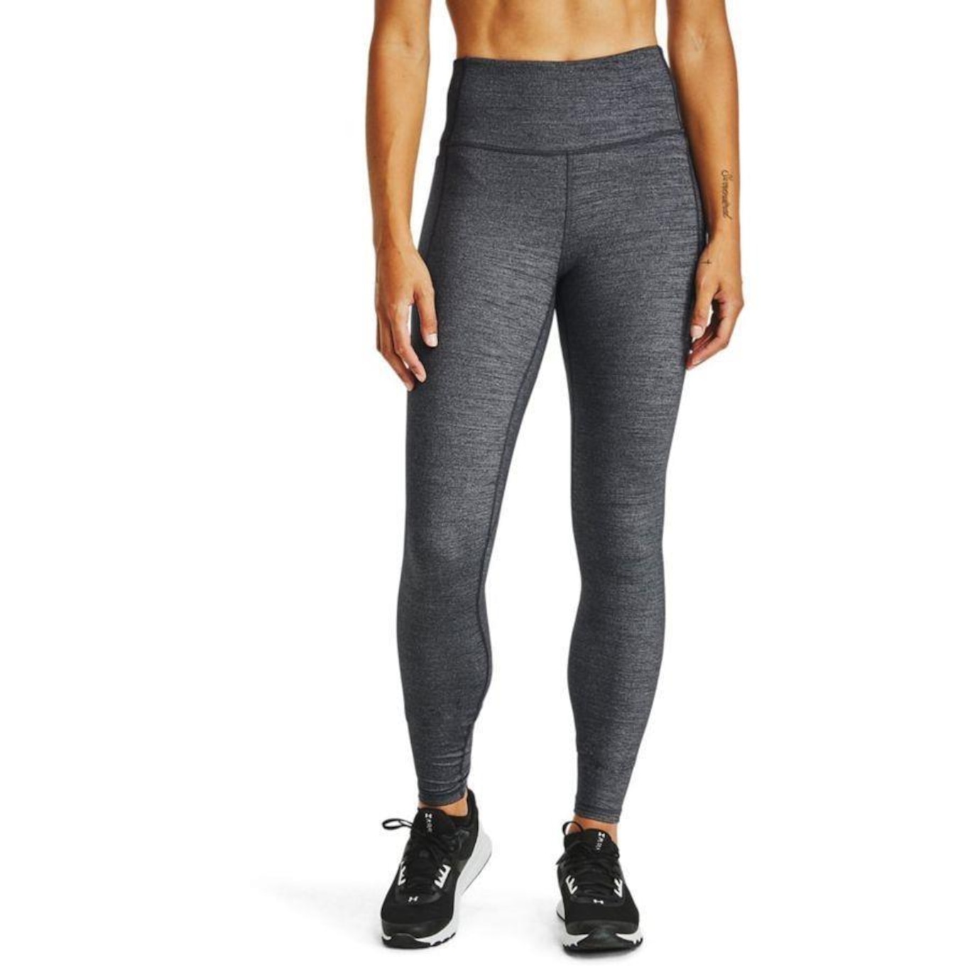 Calça Legging Under Armour Meridian Heather - Feminina - Foto 1