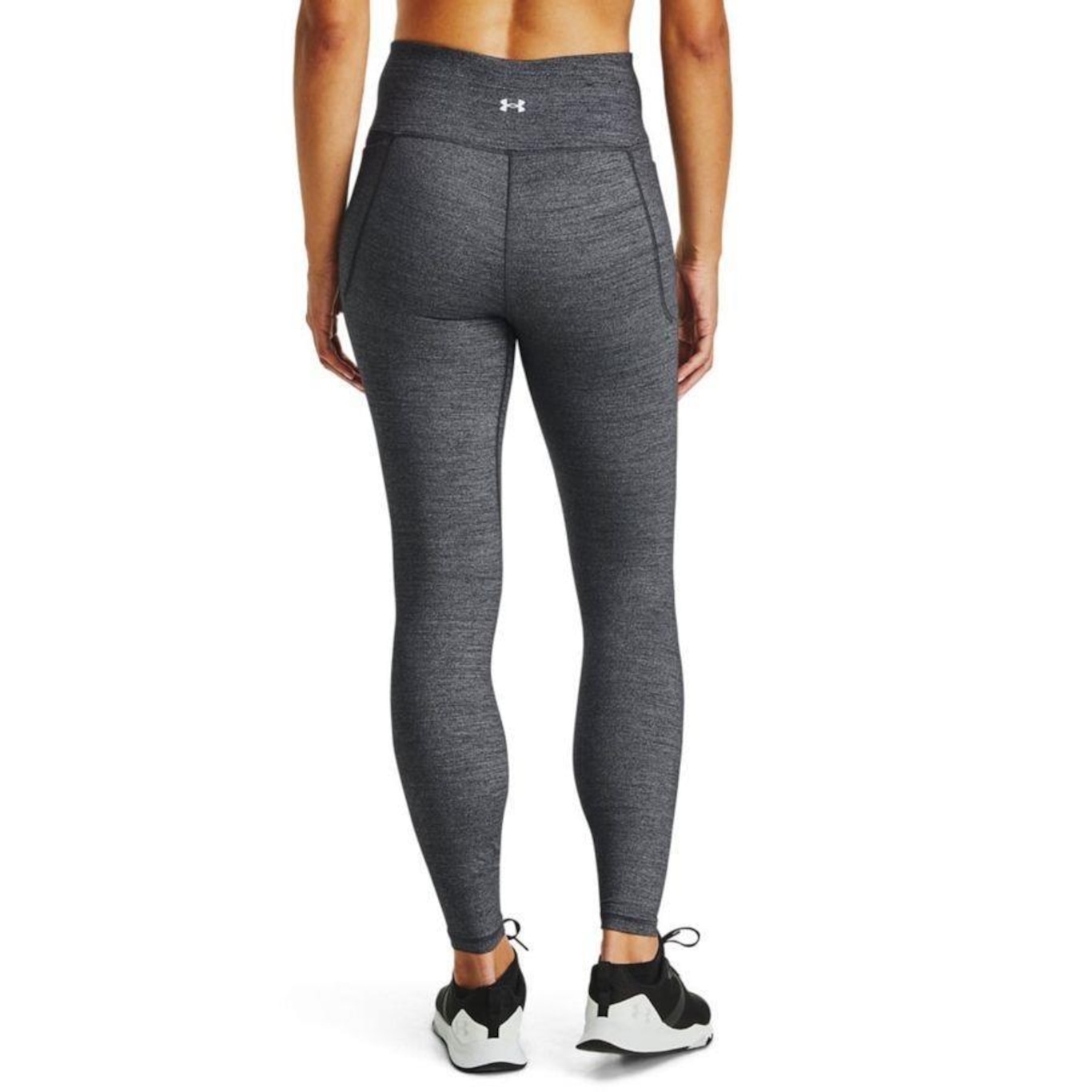 Calça Legging Under Armour Meridian Heather - Feminina - Foto 3