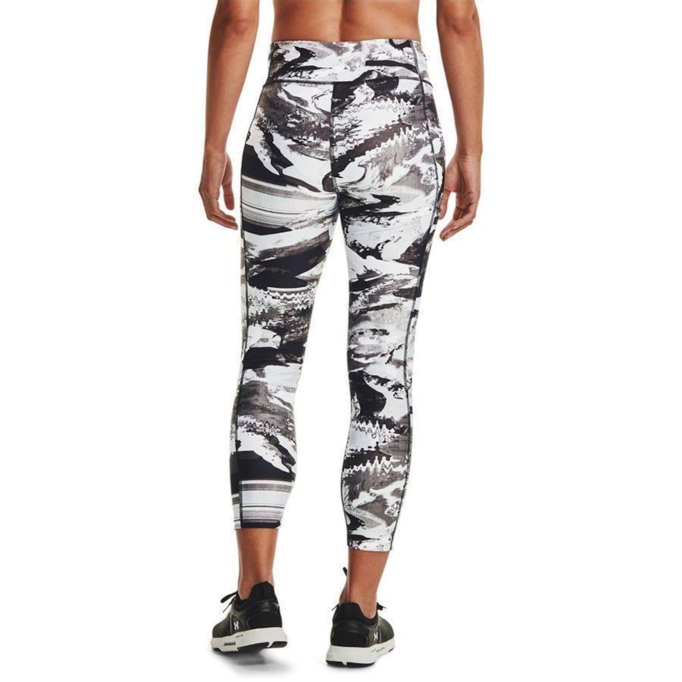 Calça Legging Under Armour HeatGear Armour Printed - Feminina - Foto 4