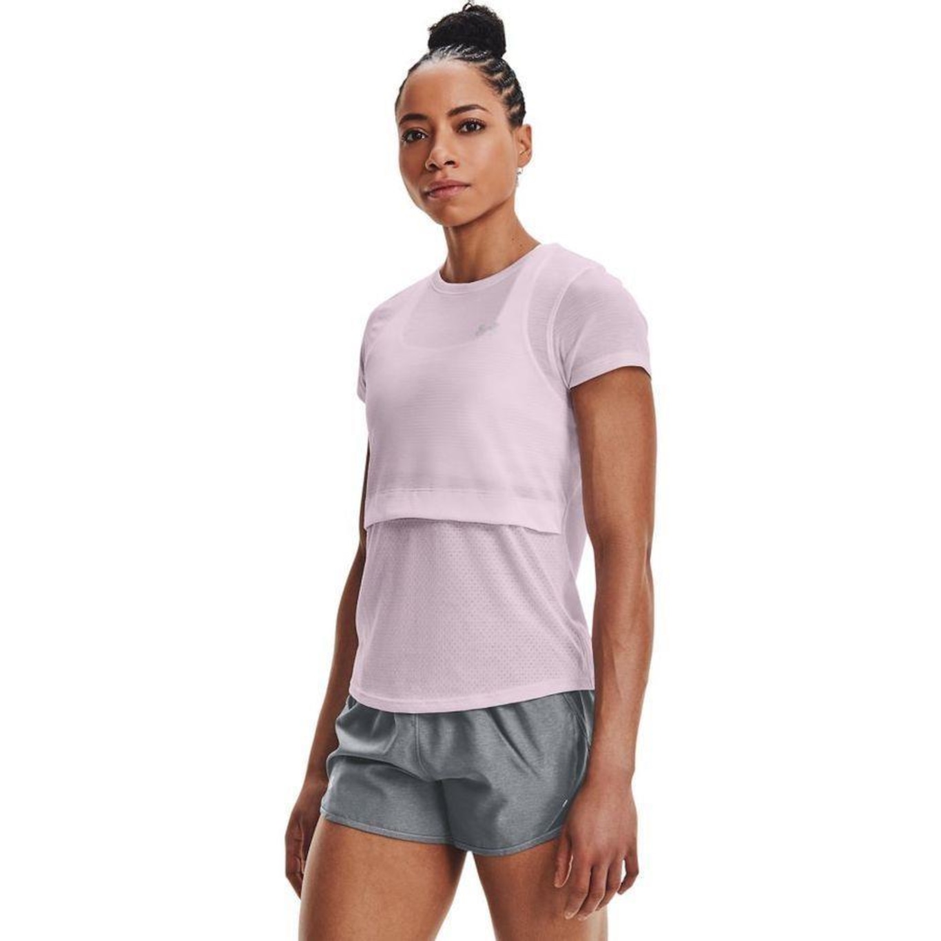 Camiseta Under Armour Streaker 2.0 Inverse - Feminina - Foto 1