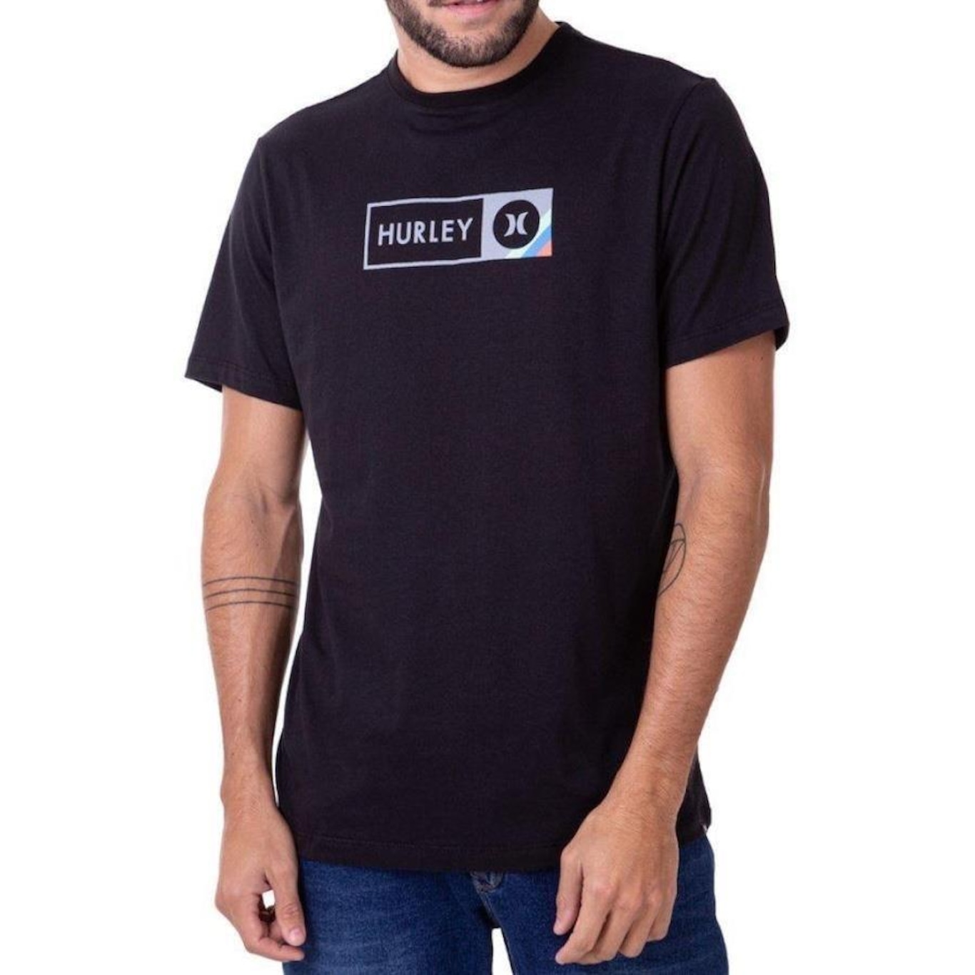 Camiseta Hurley Inbox - Masculina - Foto 1