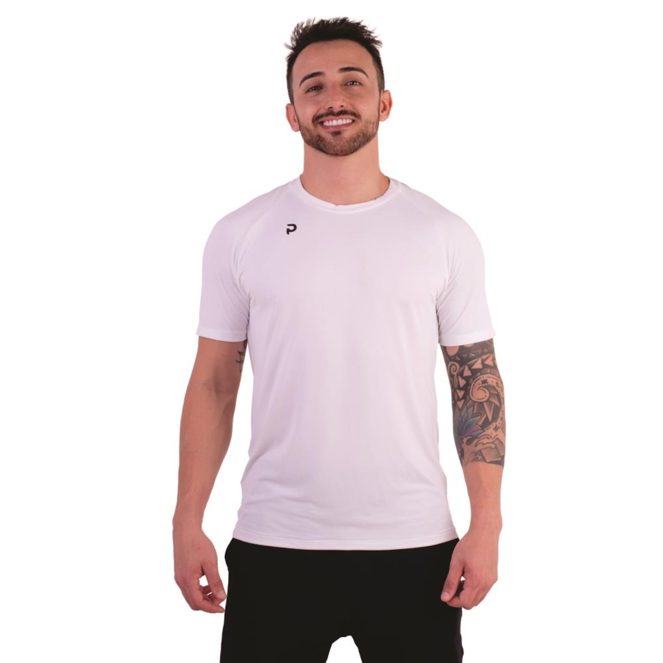 Camiseta Punnto Raglan Poliamida Solutio - Masculina - Foto 1