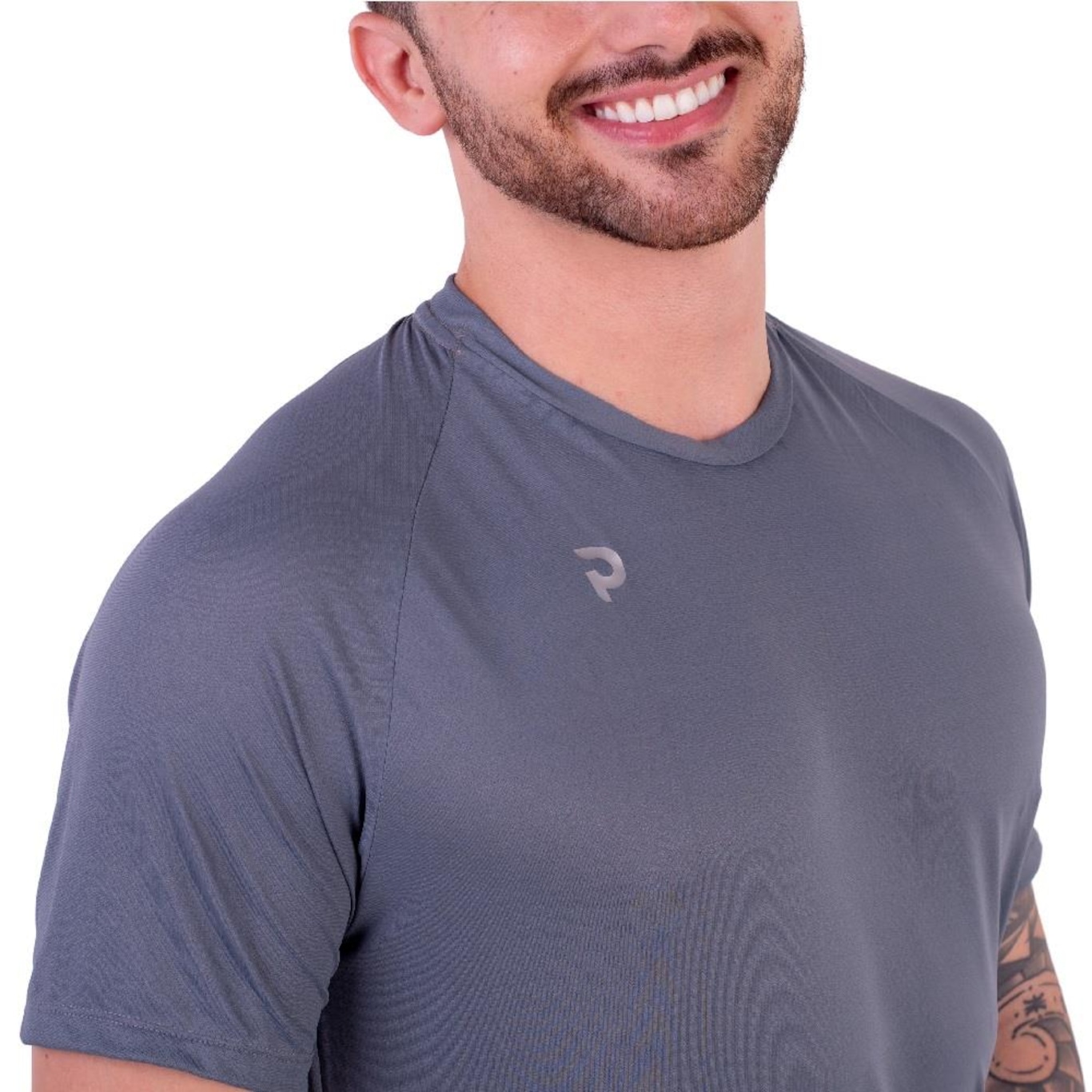 Camiseta Punnto Raglan Poliamida Solutio - Masculina - Foto 4