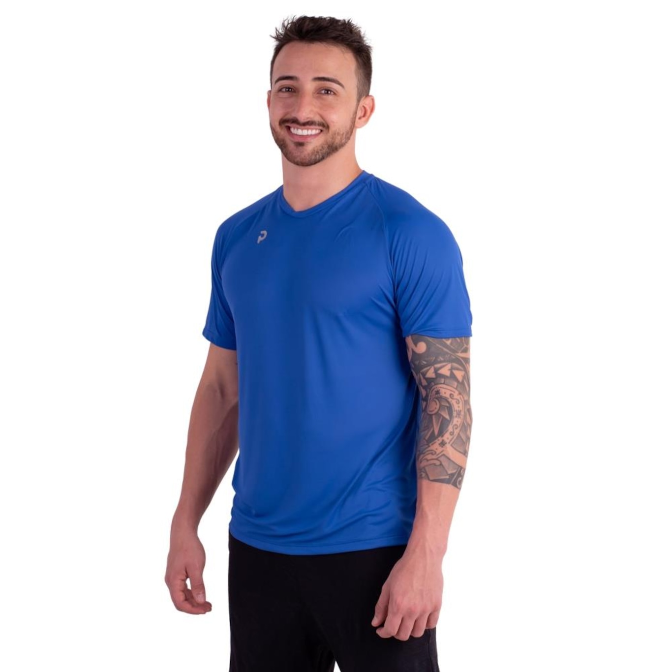 Camiseta Punnto Raglan Poliamida Solutio - Masculina - Foto 2