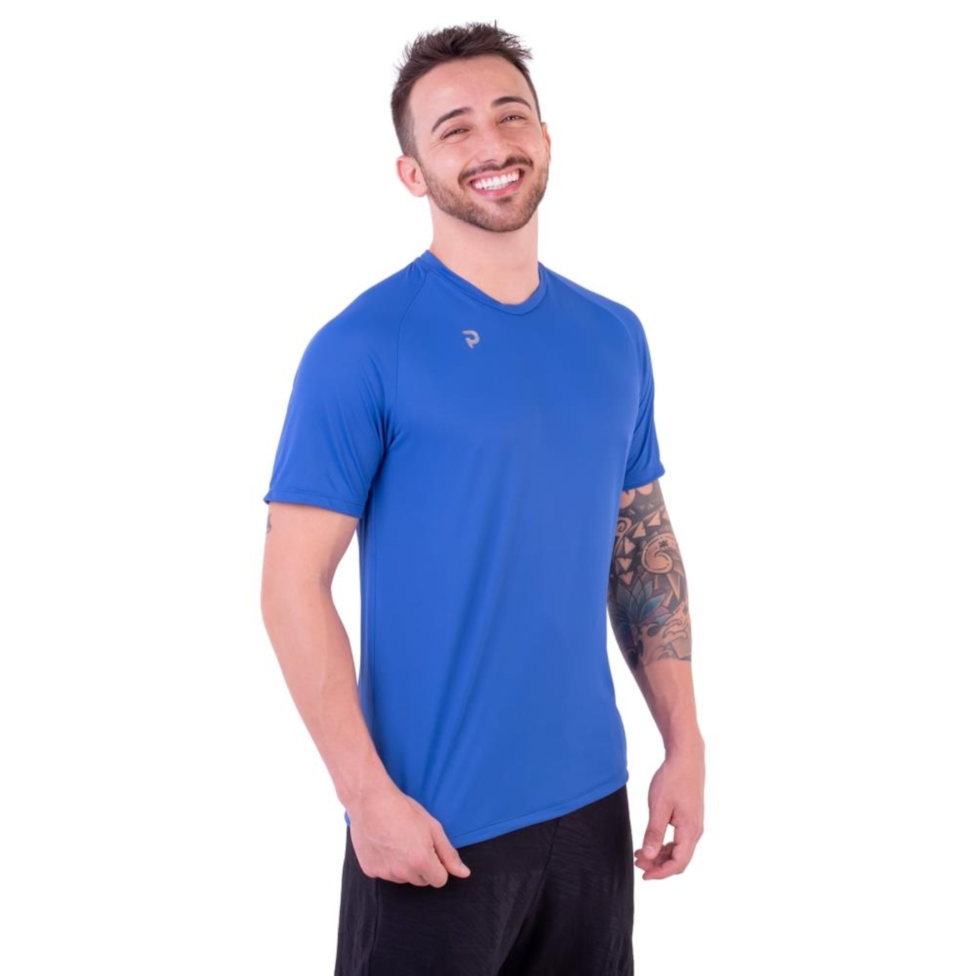 Camiseta Punnto Raglan Poliamida Solutio - Masculina - Foto 3