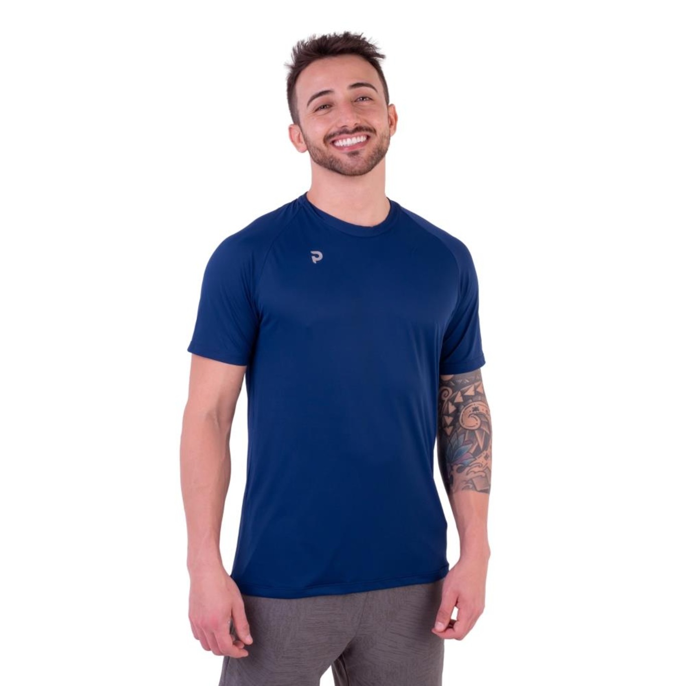 Camiseta Punnto Raglan Poliamida Solutio - Masculina - Foto 1