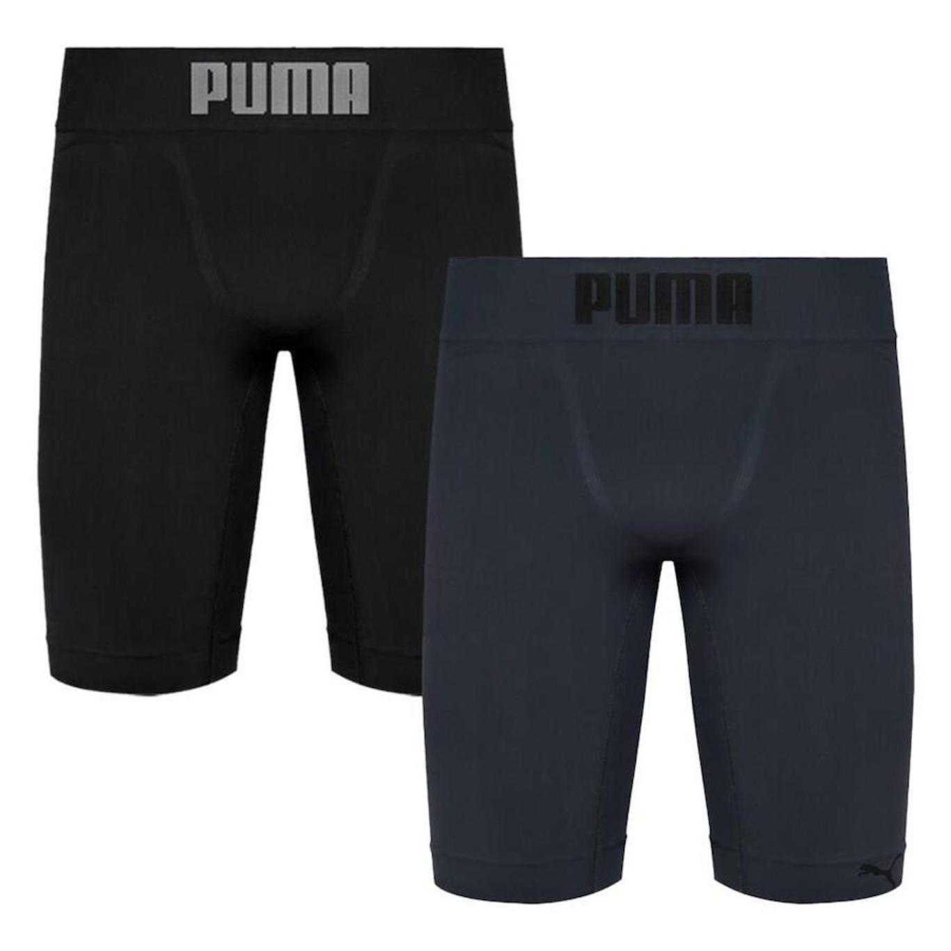 Kit Bermudas Térmicas Puma Long Boxer - Masculino - 2 Unidades - Foto 1