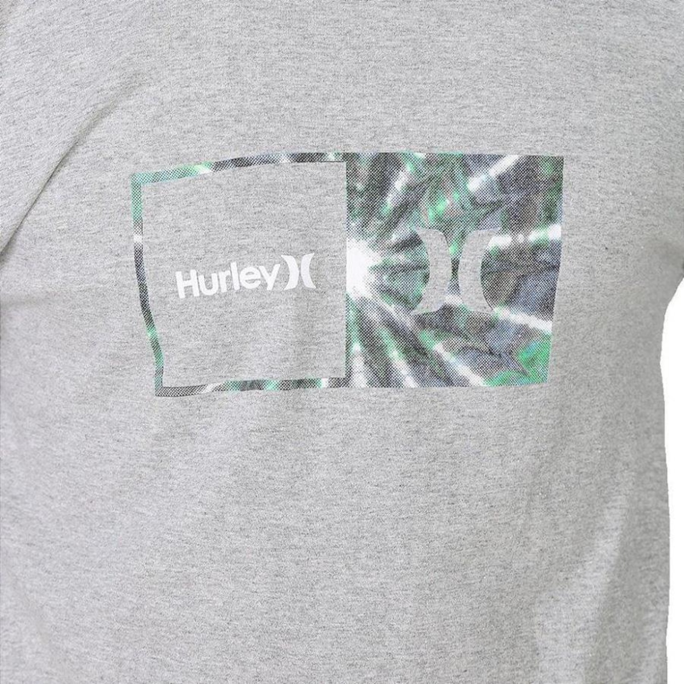 Camiseta Hurley Manga Longa Effect - Masculina - Foto 1