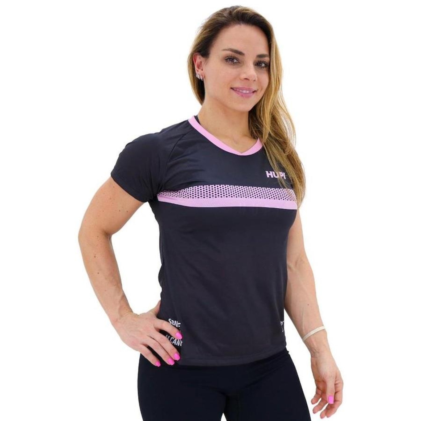 Camisa HUPI Running Track - Feminina - Foto 1