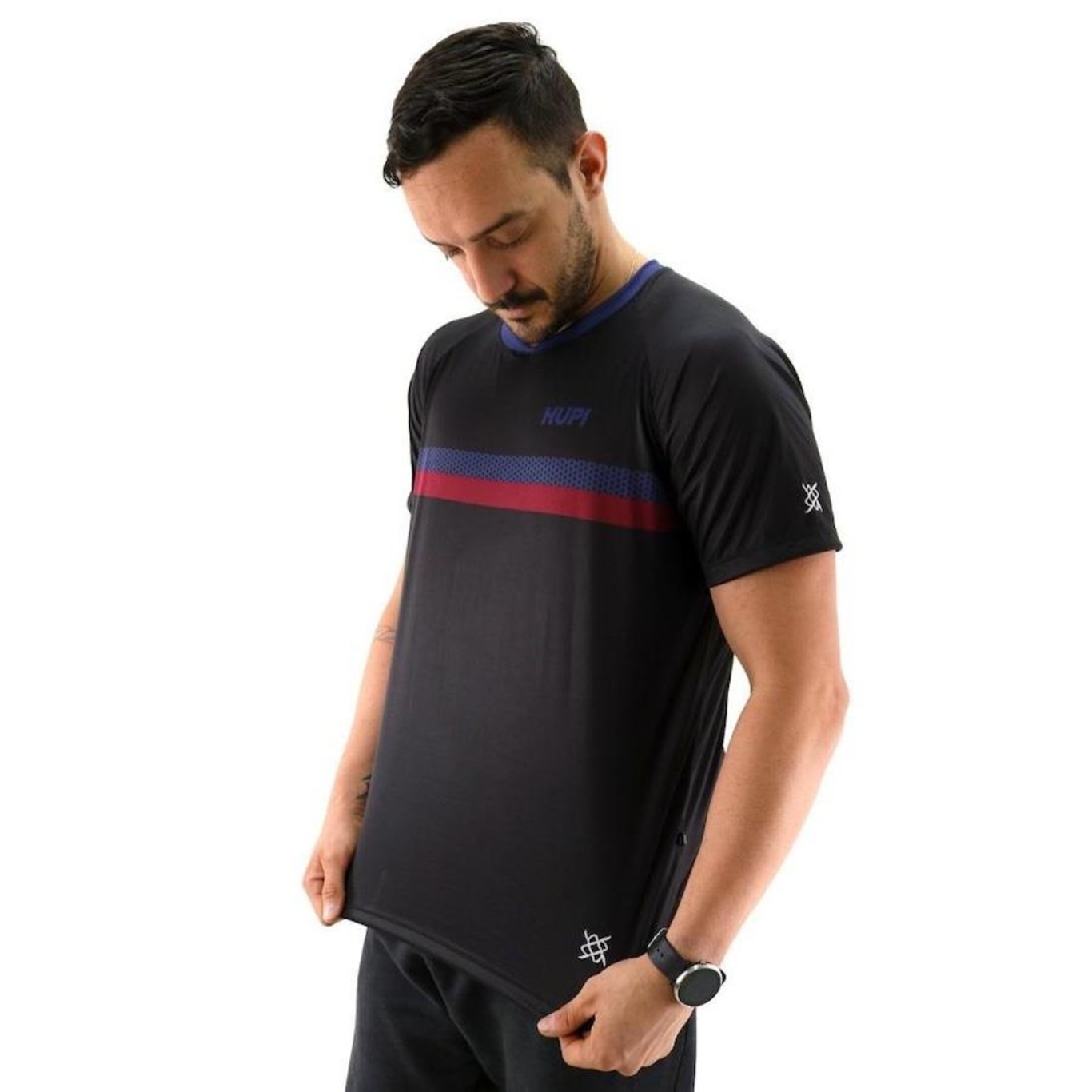 Camiseta Hupi Running Track - Masculina - Foto 4