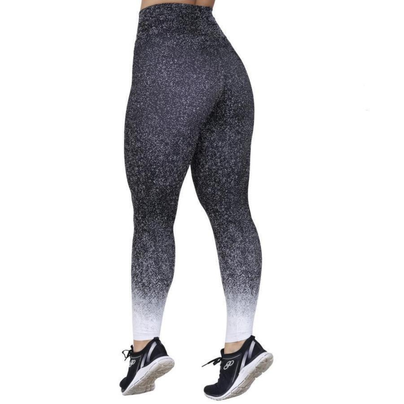 Calça Legging Cintura Alta Orbis Fitness Degradê - Feminino - Foto 3