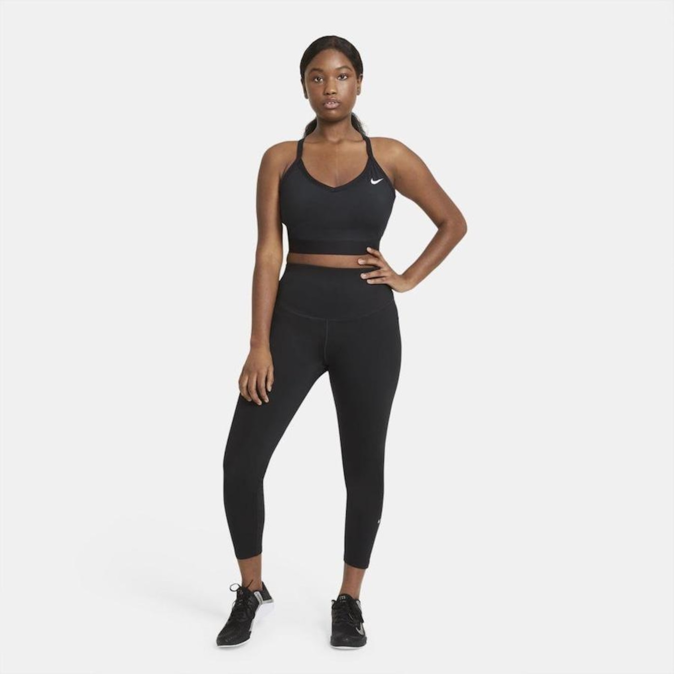 Calça Legging Nike One Plus Size - Feminina - Foto 4