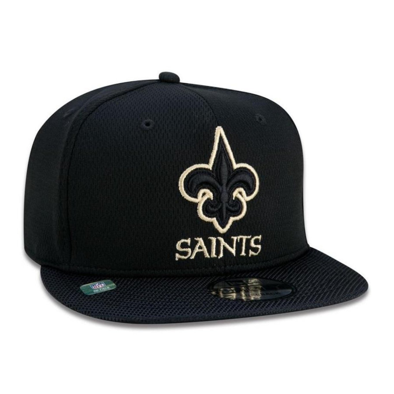 Boné Aba Reta New Era New Orleans Saints 950 NFL 21 Sideline Road - Snapback - Adulto - Foto 4