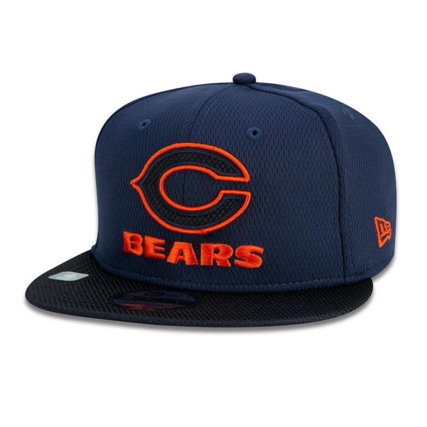 Boné Aba Reta New Era Chicago Bears 950 Logo NFL 21 Sideline Road - Snapback - Adulto - Foto 1