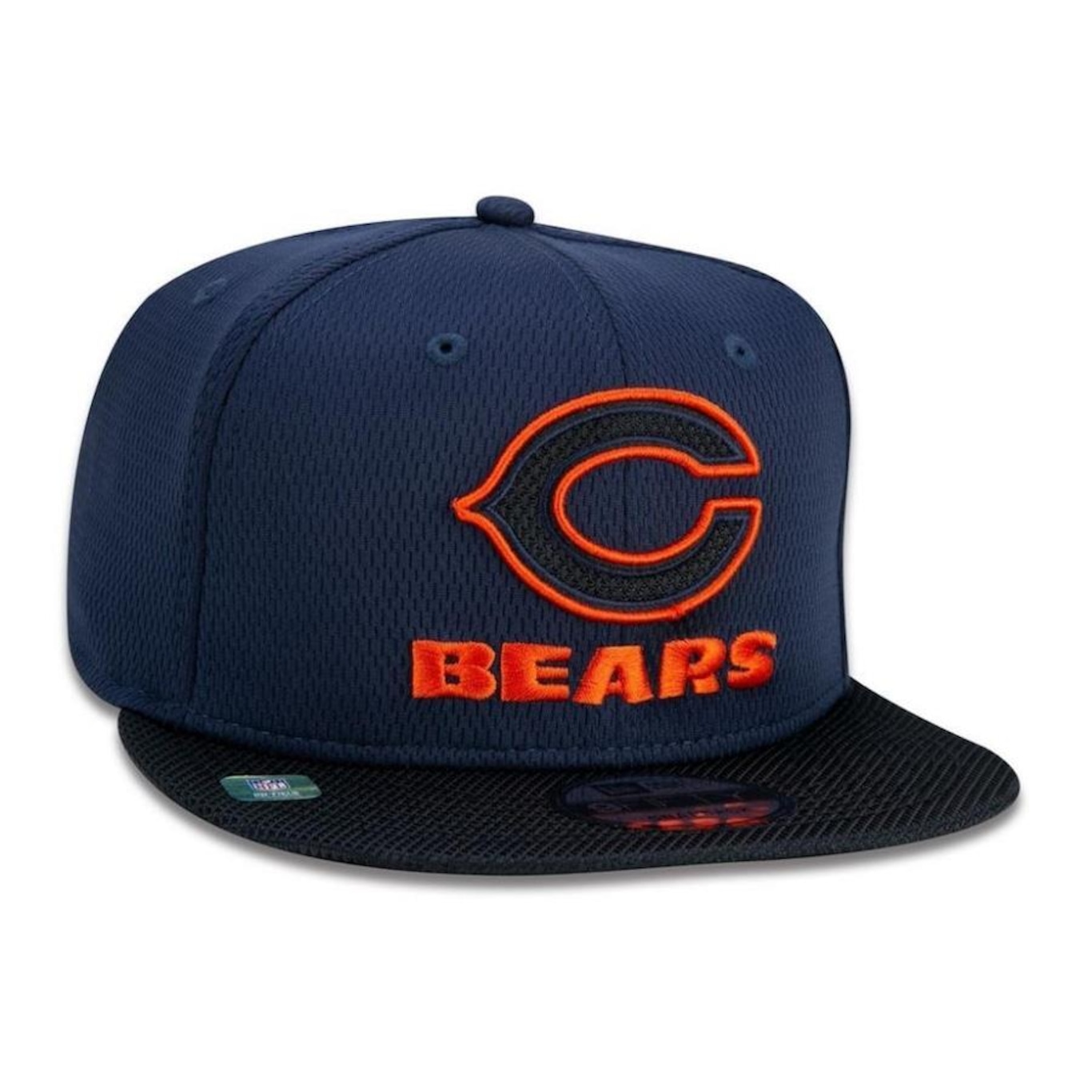 Boné Aba Reta New Era Chicago Bears 950 Logo NFL 21 Sideline Road - Snapback - Adulto - Foto 4