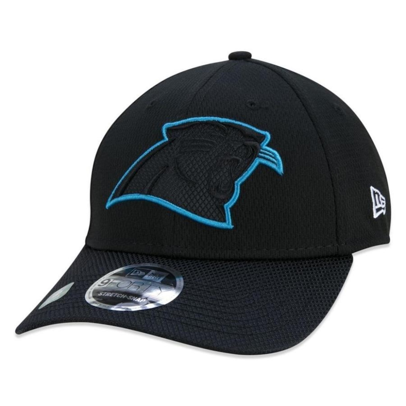 Boné Aba Curva New Era Carolina Panthers 940 NFL 21 Sideline Road - Snapback - Adulto - Foto 1