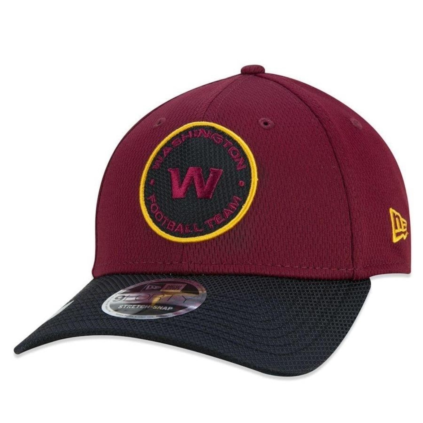 Boné Aba Curva New Era Washington Football 940 NFL 21 Sideline Road - Snapback - Adulto - Foto 1