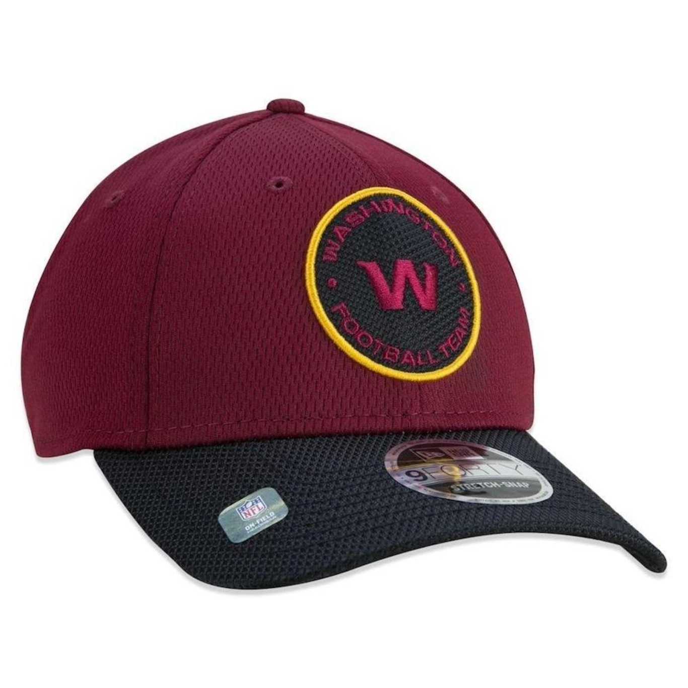 Boné Aba Curva New Era Washington Football 940 NFL 21 Sideline Road - Snapback - Adulto - Foto 4