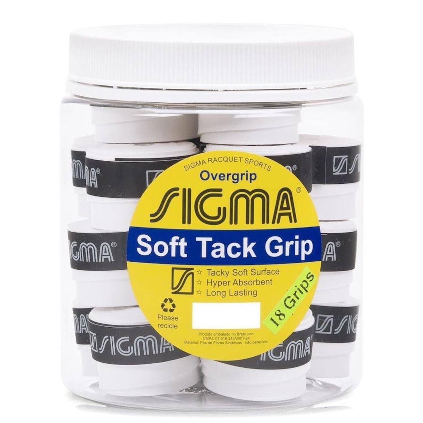 Overgrip Sigma Soft Tack - 18 Unidades - Foto 1