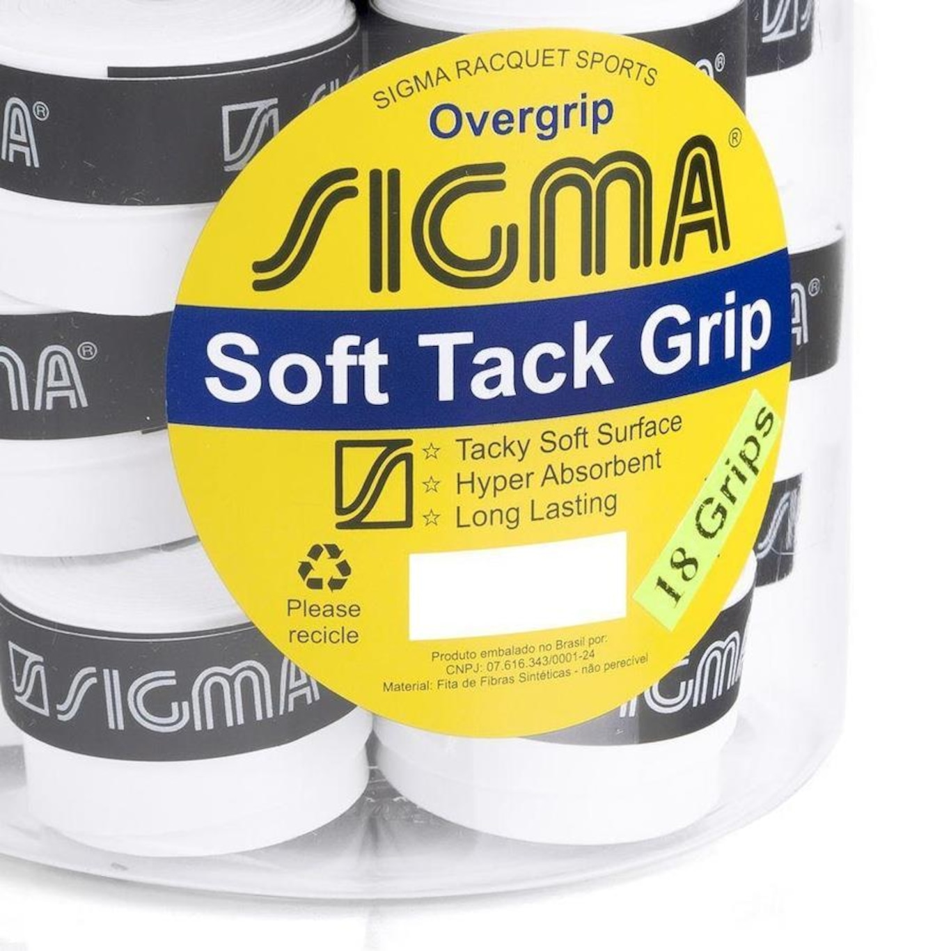 Overgrip Sigma Soft Tack - 18 Unidades - Foto 2