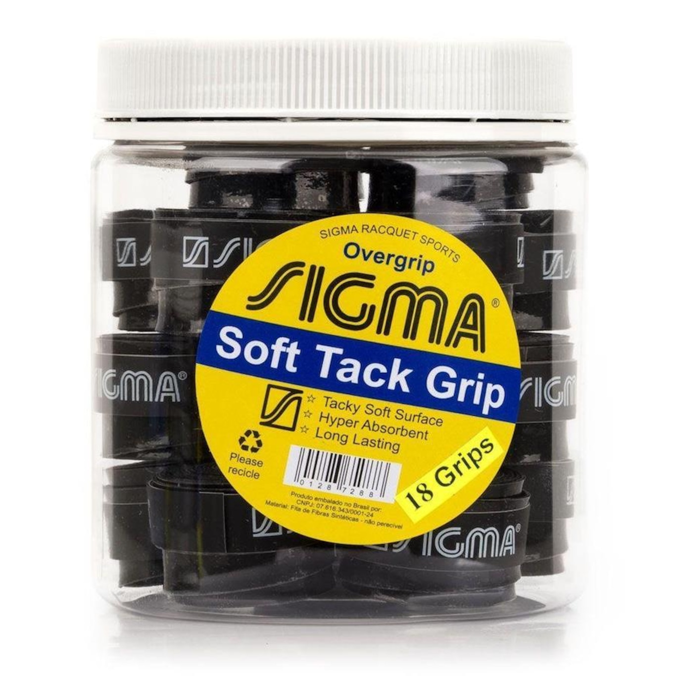 Overgrip Sigma Soft Tack Pote - 18 Unidades - Foto 1