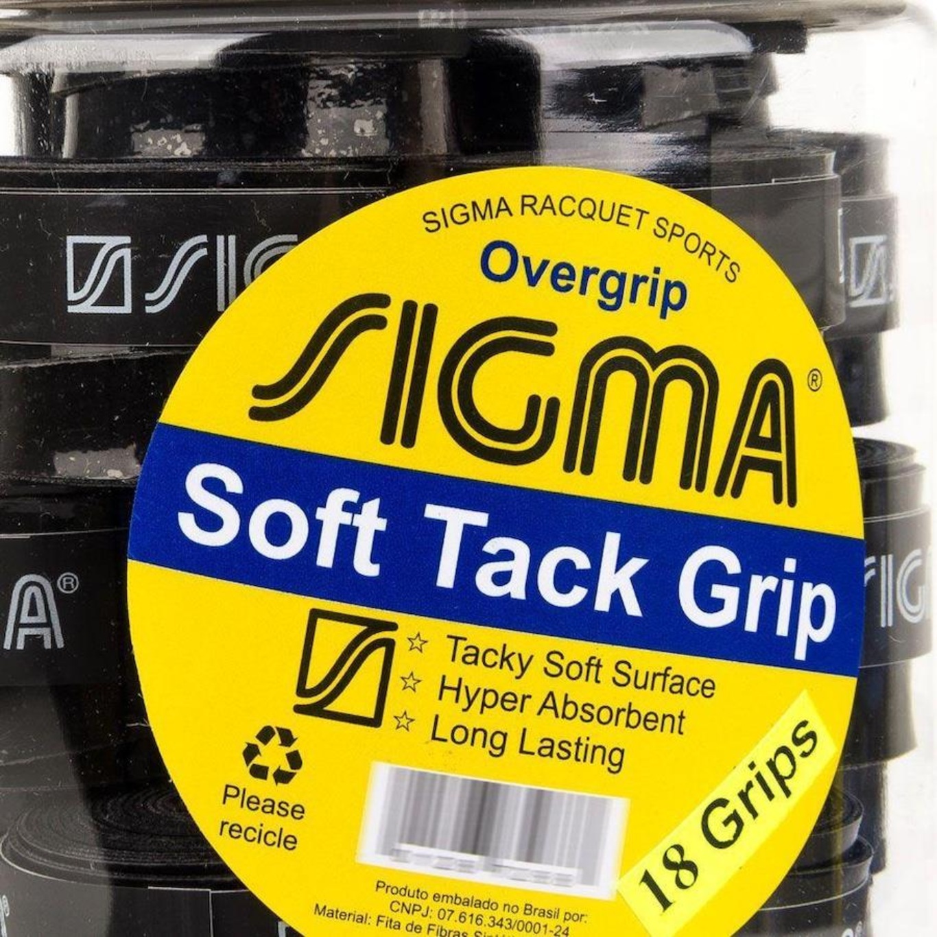 Overgrip Sigma Soft Tack Pote - 18 Unidades - Foto 2