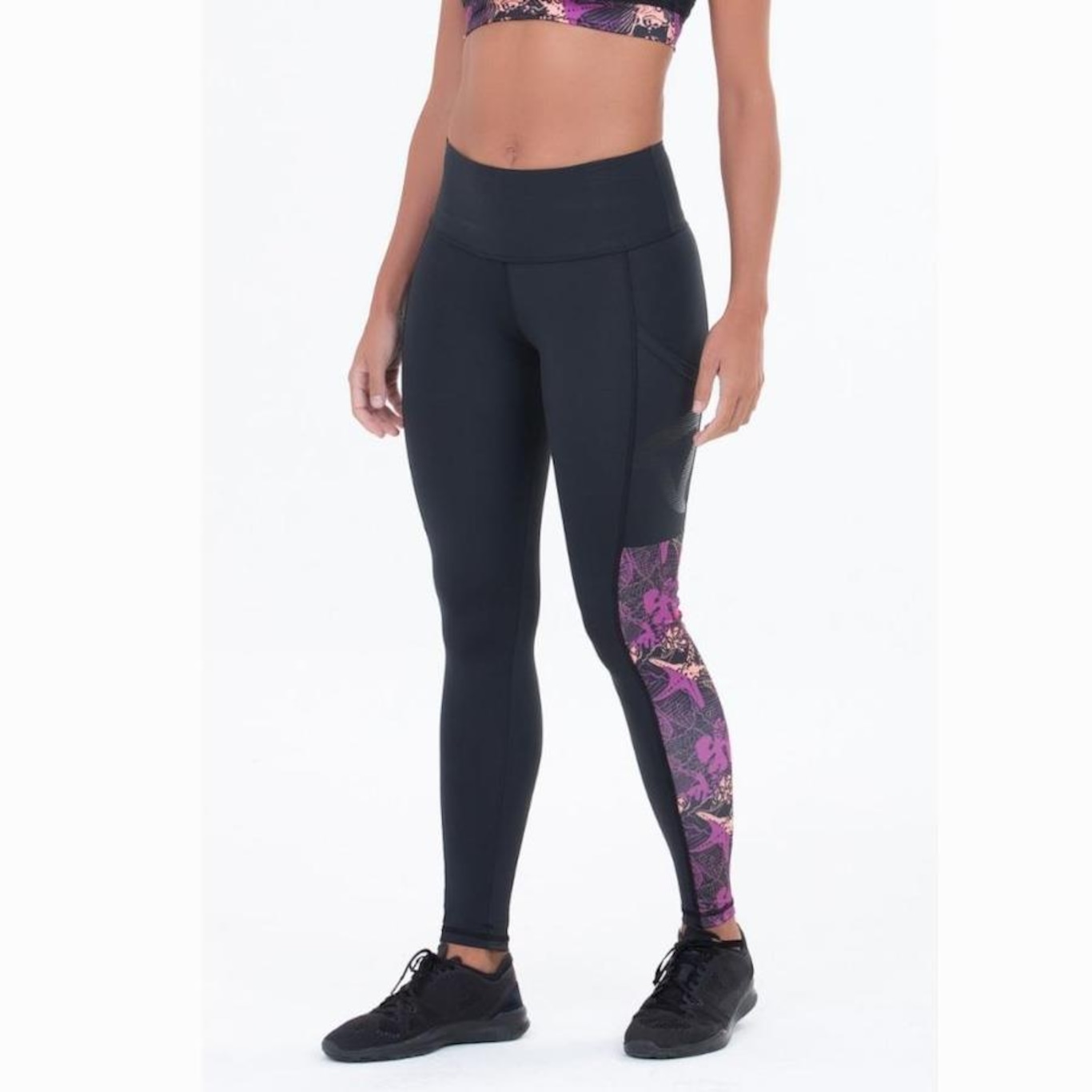 Calça Legging Authen Signature Vital - Feminina - Foto 2