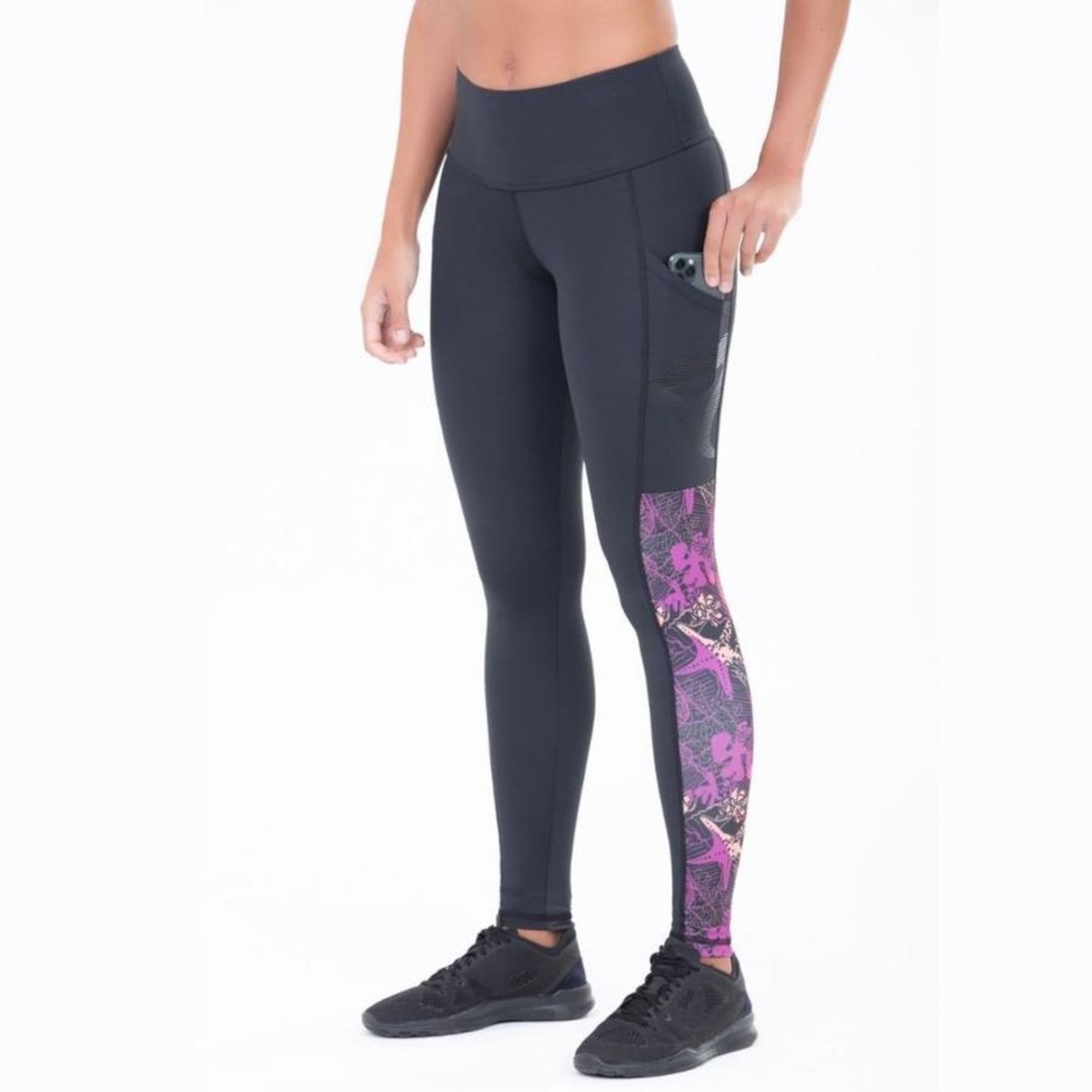 Calça Legging Authen Signature Vital - Feminina - Foto 4