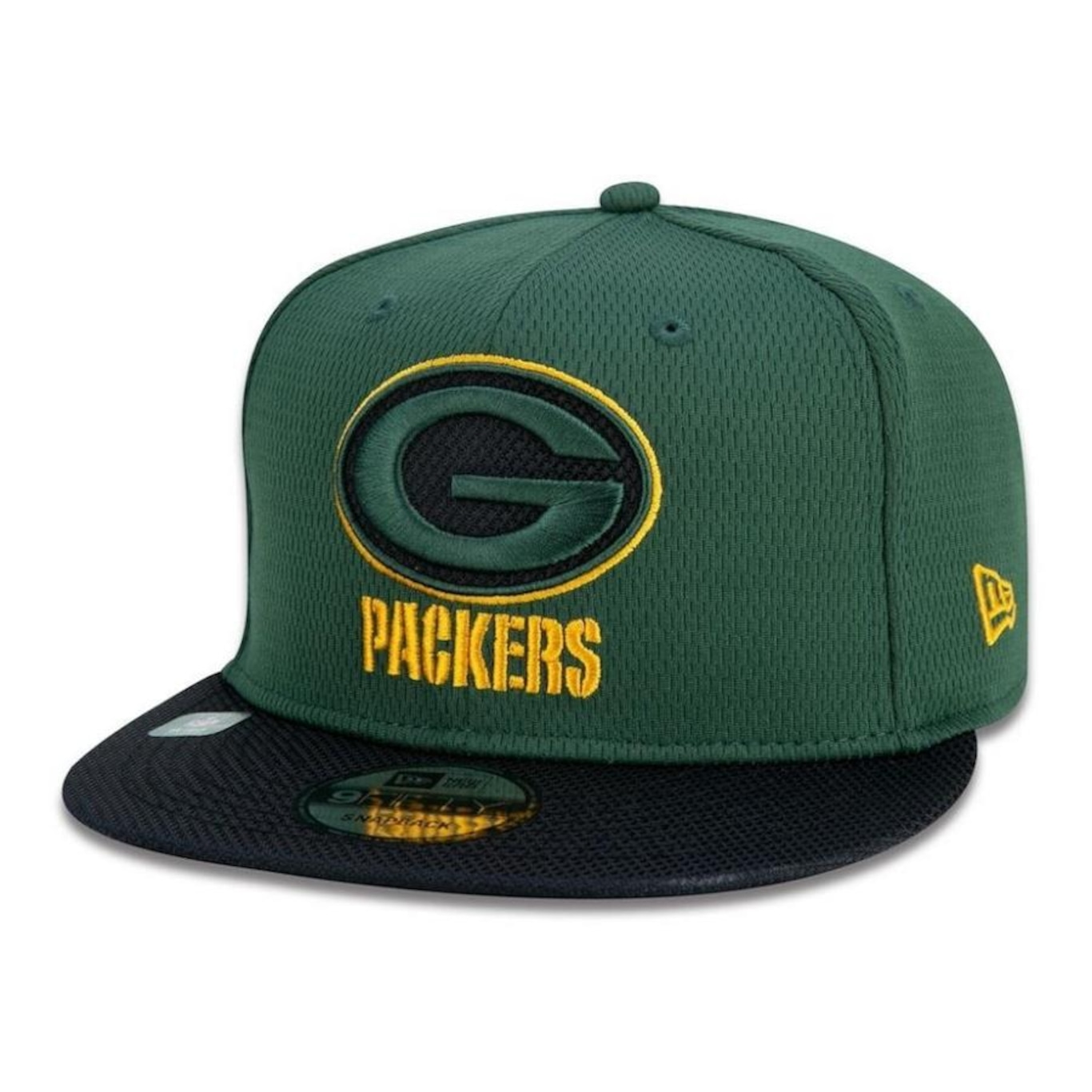 Boné Aba Reta New Era Green Bay Packers 950 NFL 21 Sideline Road - Snapback - Adulto - Foto 1