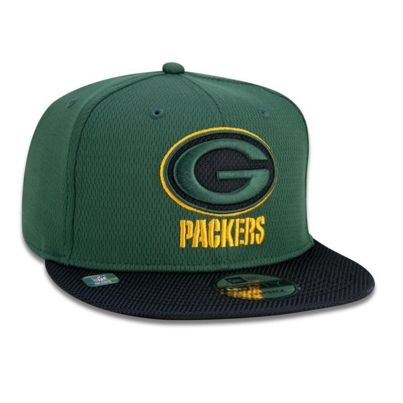 Boné Aba Reta New Era Green Bay Packers 950 NFL 21 Sideline Road - Snapback - Adulto - Foto 4