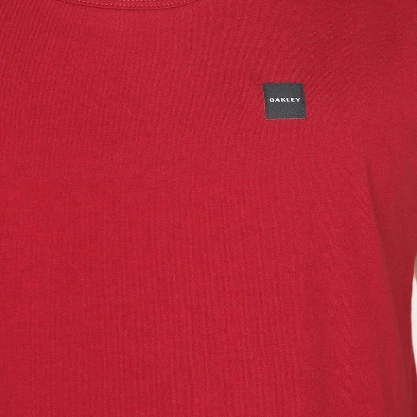 Camiseta Oakley Patch Masculina - Vermelho