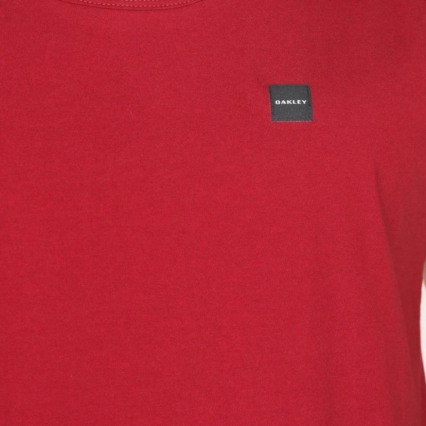 Camiseta Oakley Patch Masculina - Vermelho