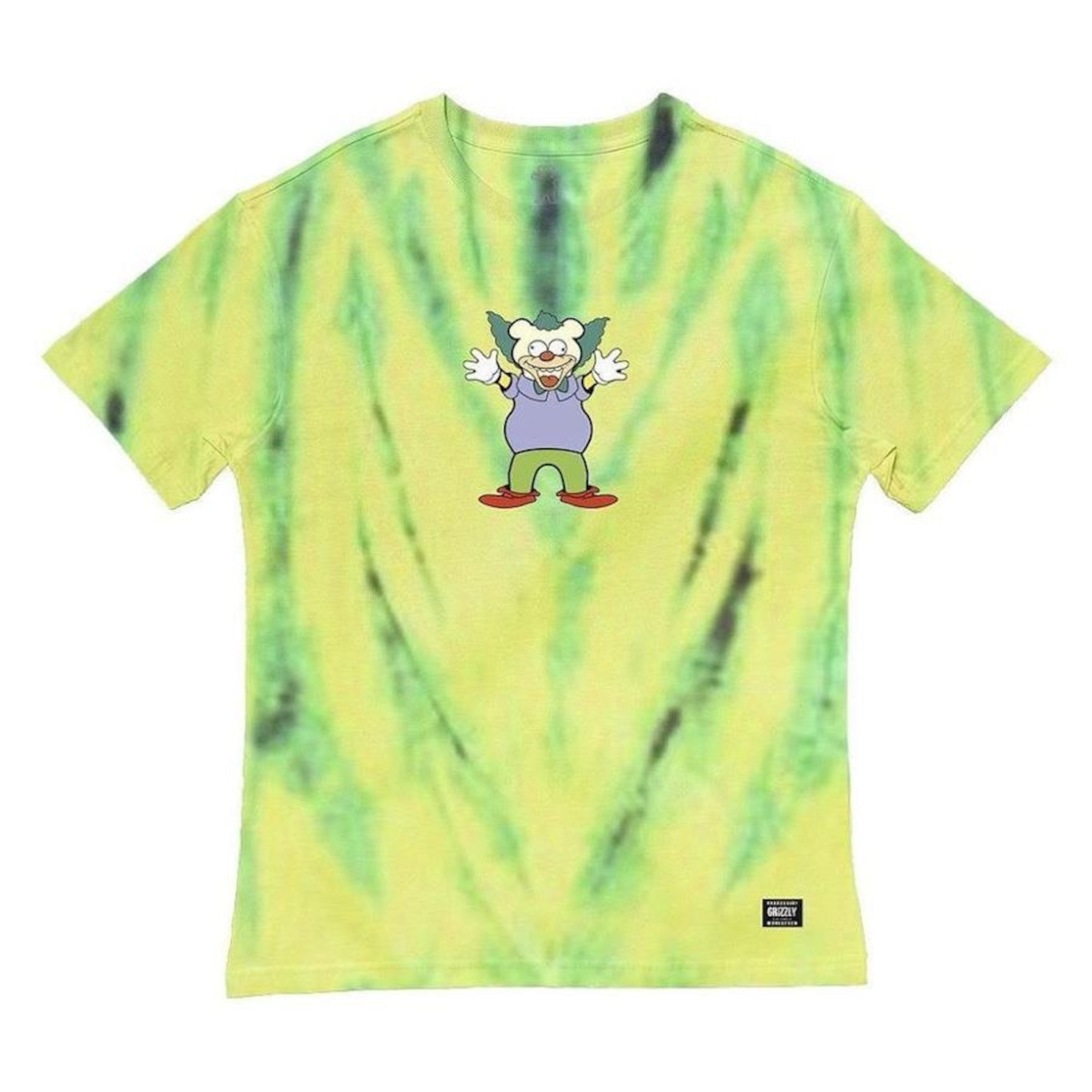 Camiseta Grizzly Clownin Ss Tie Dye - Masculina - Foto 1