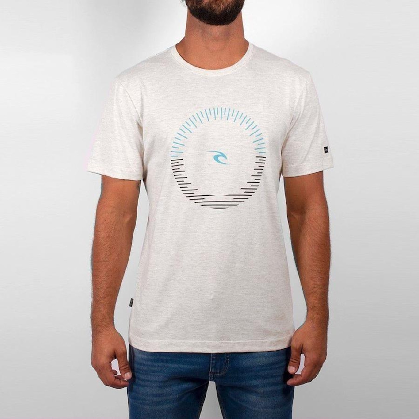 Camiseta Rip Curl Circular - Masculina - Foto 1