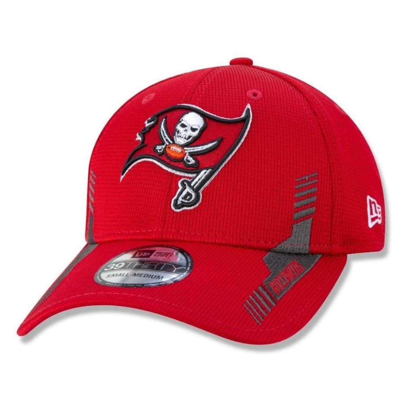 Boné Aba Curva New Era Tampa Bay Buccanners 940 NFL 21 Sideline Home - Snapback - Adulto - Foto 1