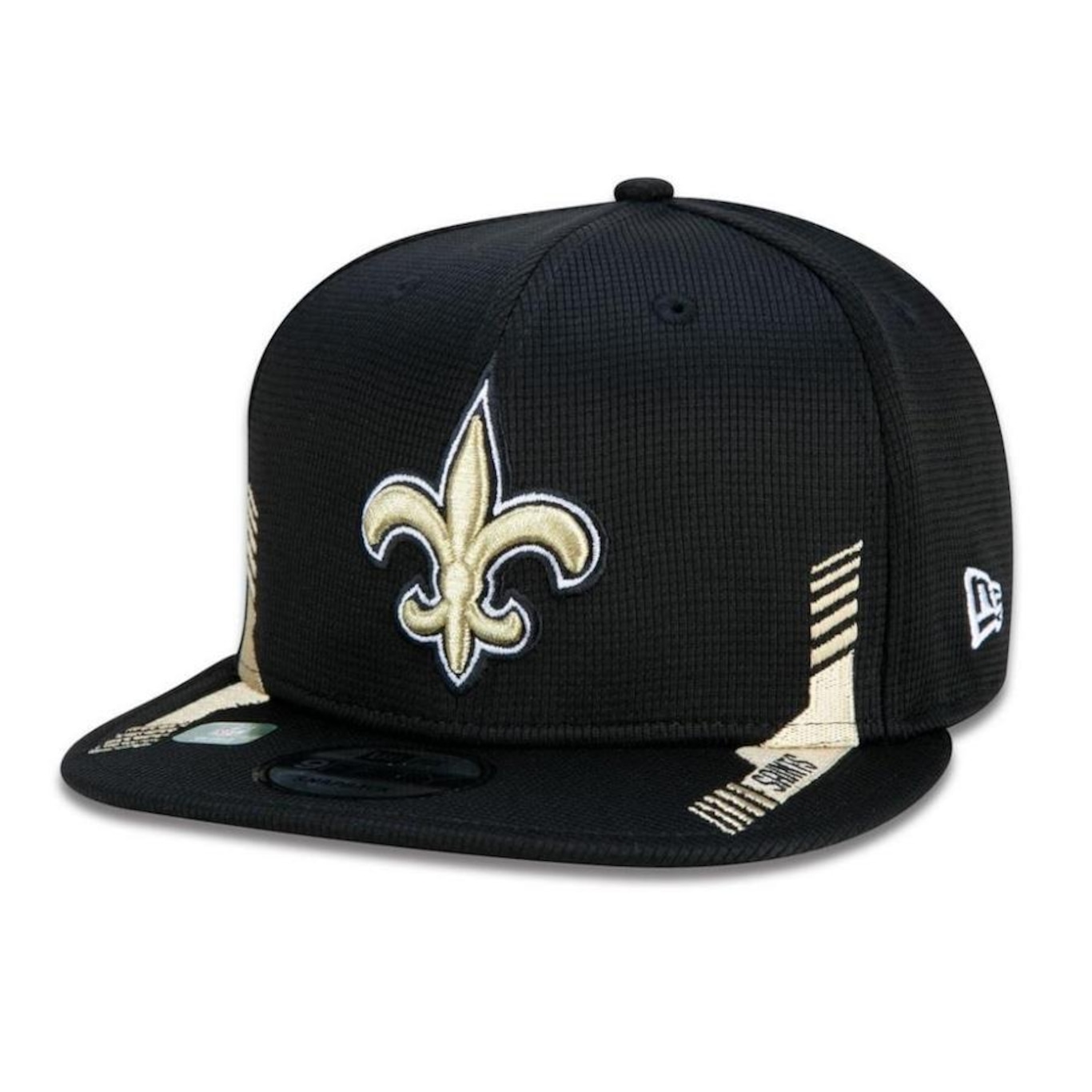 Boné Aba Reta New Era New Orleans Saints 950 NFL 21 Sideline Home - Snapback - Adulto - Foto 1