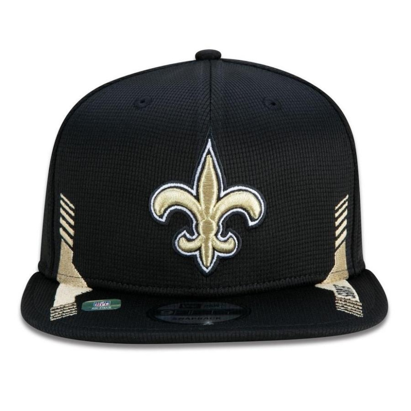 Boné Aba Reta New Era New Orleans Saints 950 NFL 21 Sideline Home - Snapback - Adulto - Foto 3