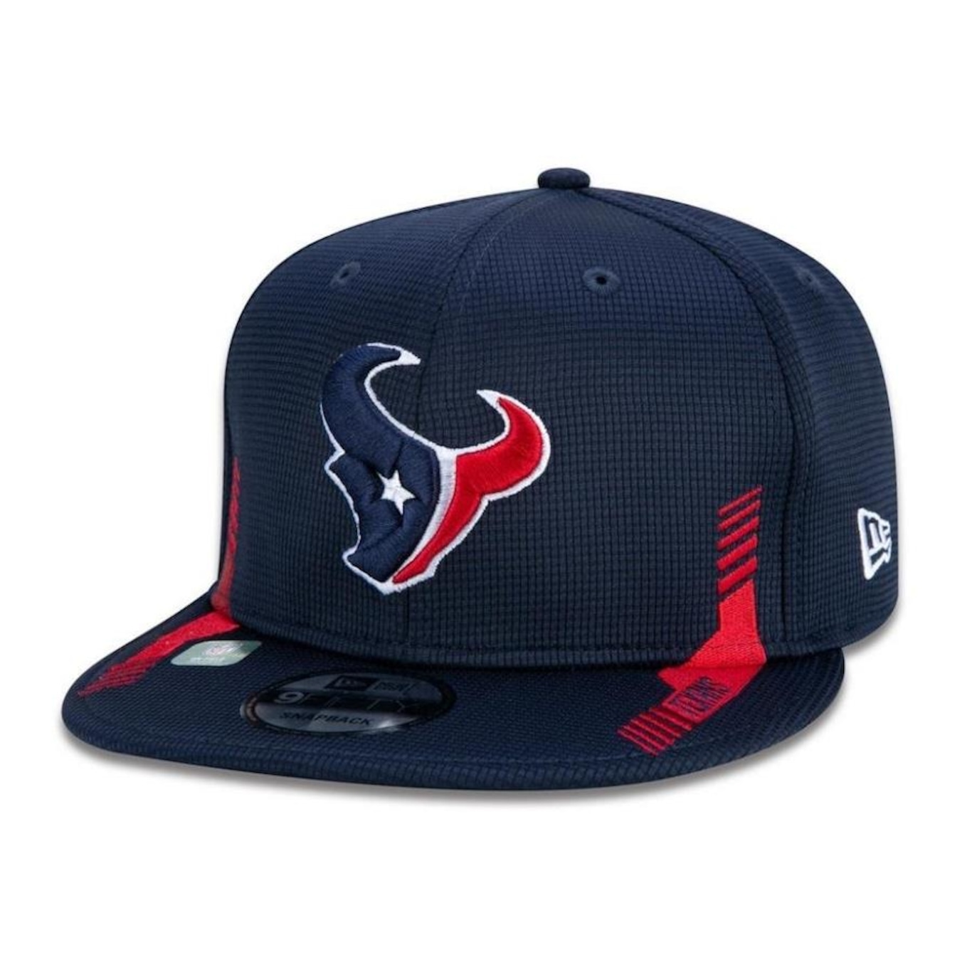 Boné Aba Reta New Era Houston Texans 950 NFL 21 Sideline Home - Snapback - Adulto - Foto 1