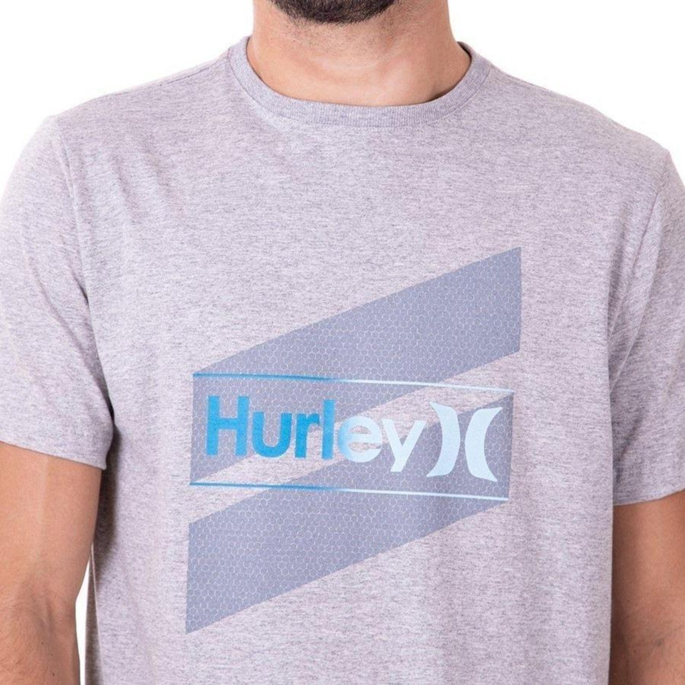 Camiseta Hurley Slash - Masculina - Foto 3