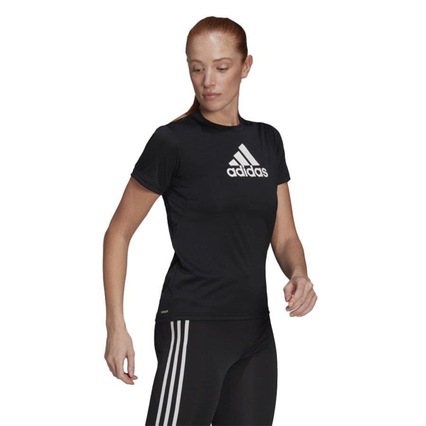 Camiseta Adidas Logo Designed 2 Move Feminina HE6726 - Ativa Esportes