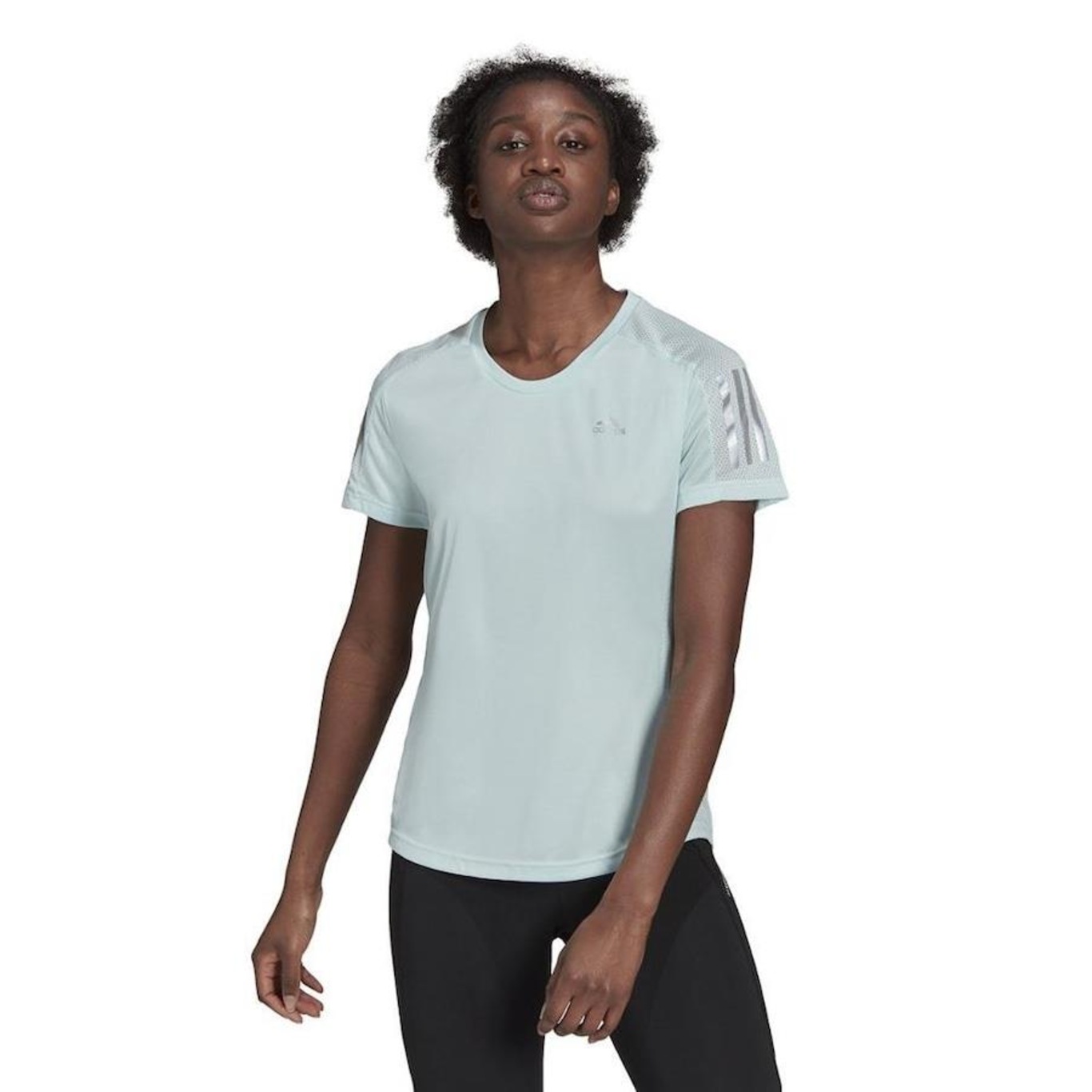 Camiseta adidas Own The Run - Feminina - Foto 2