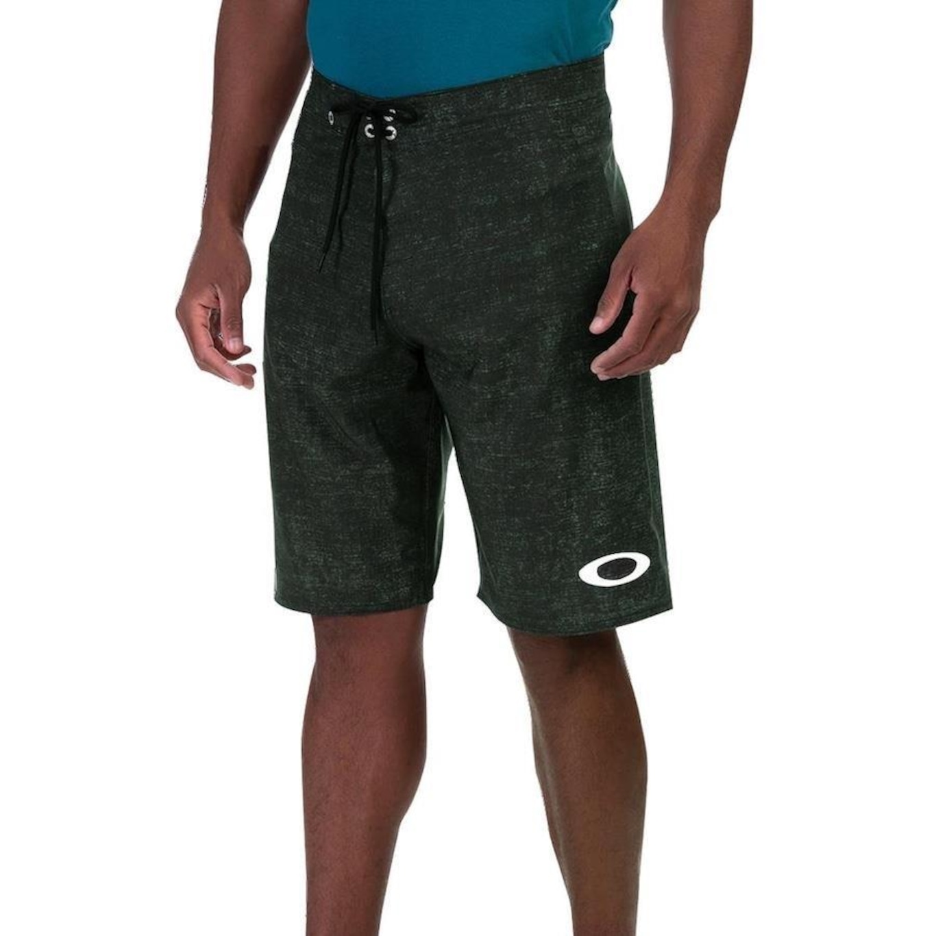 Bermuda Oakley Água Basic Boardshorts Blackout - Masculina - Foto 3