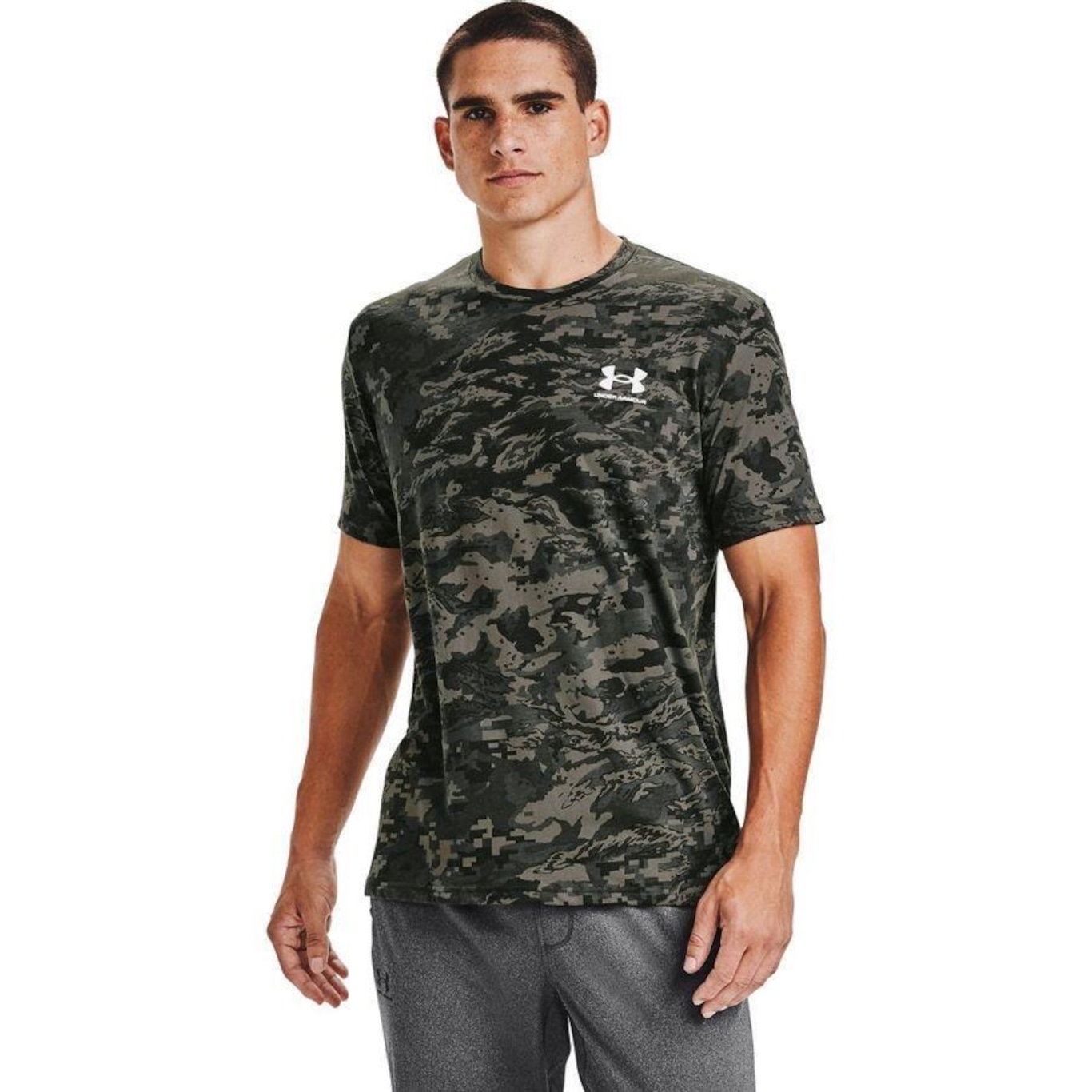 Camiseta Under Armour Abc Camo - Masculina - Foto 4