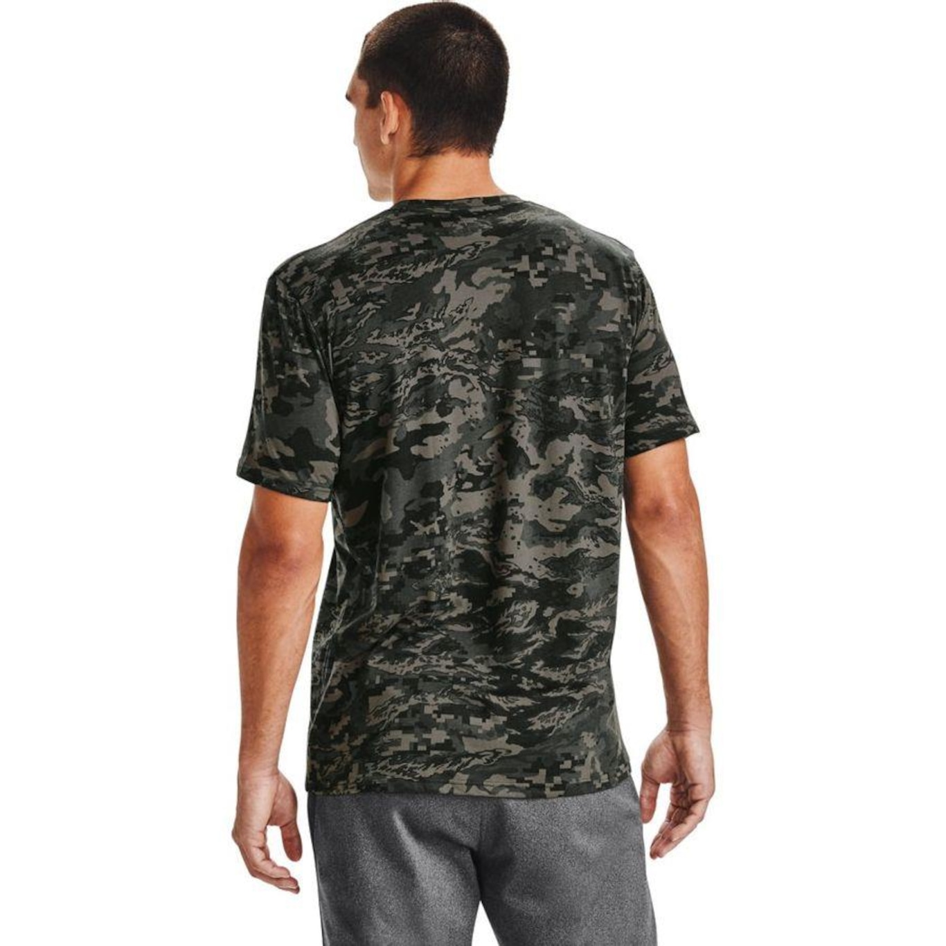 Camiseta Under Armour Abc Camo - Masculina - Foto 5