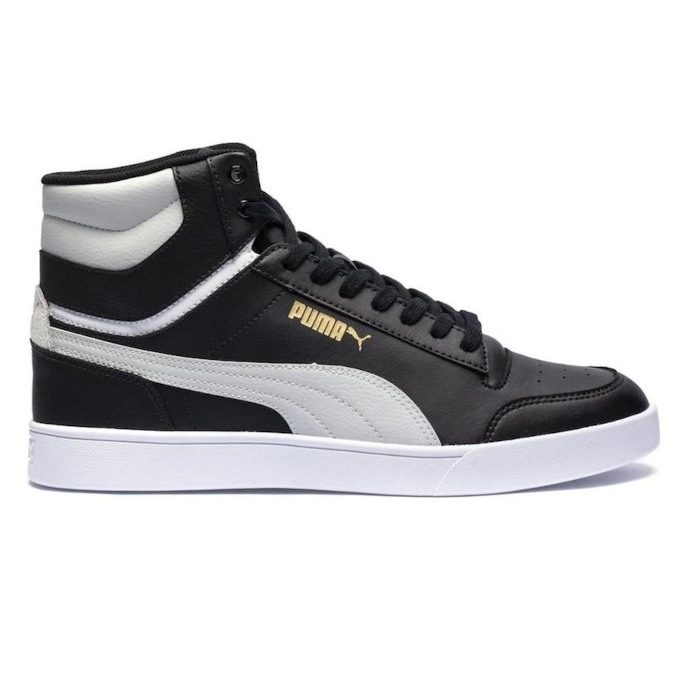 Tênis Cano Alto Puma Shuffle Mid Bdp - Masculino - Foto 1