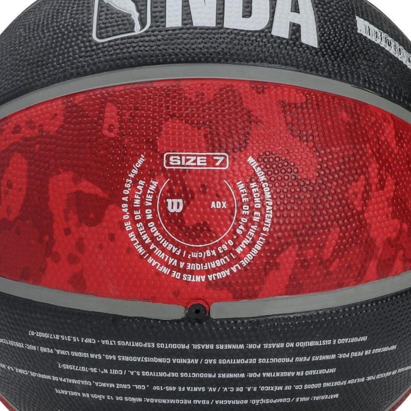 Bola De Basquete Wilson Toronto Raptors NBA Team