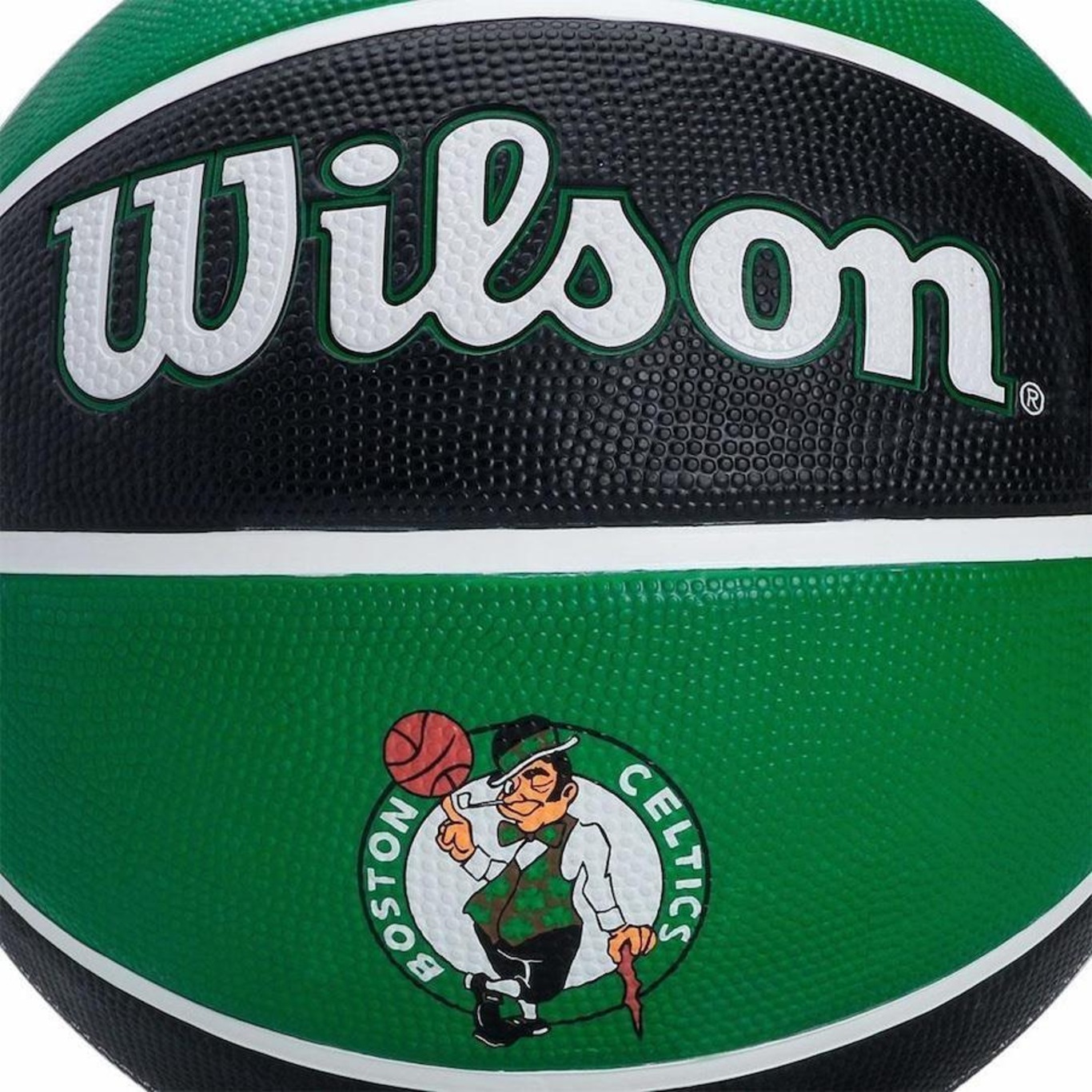 Bola de Basquete Wilson NBA Team Tribute Boston Celtics Tam7 - Foto 2