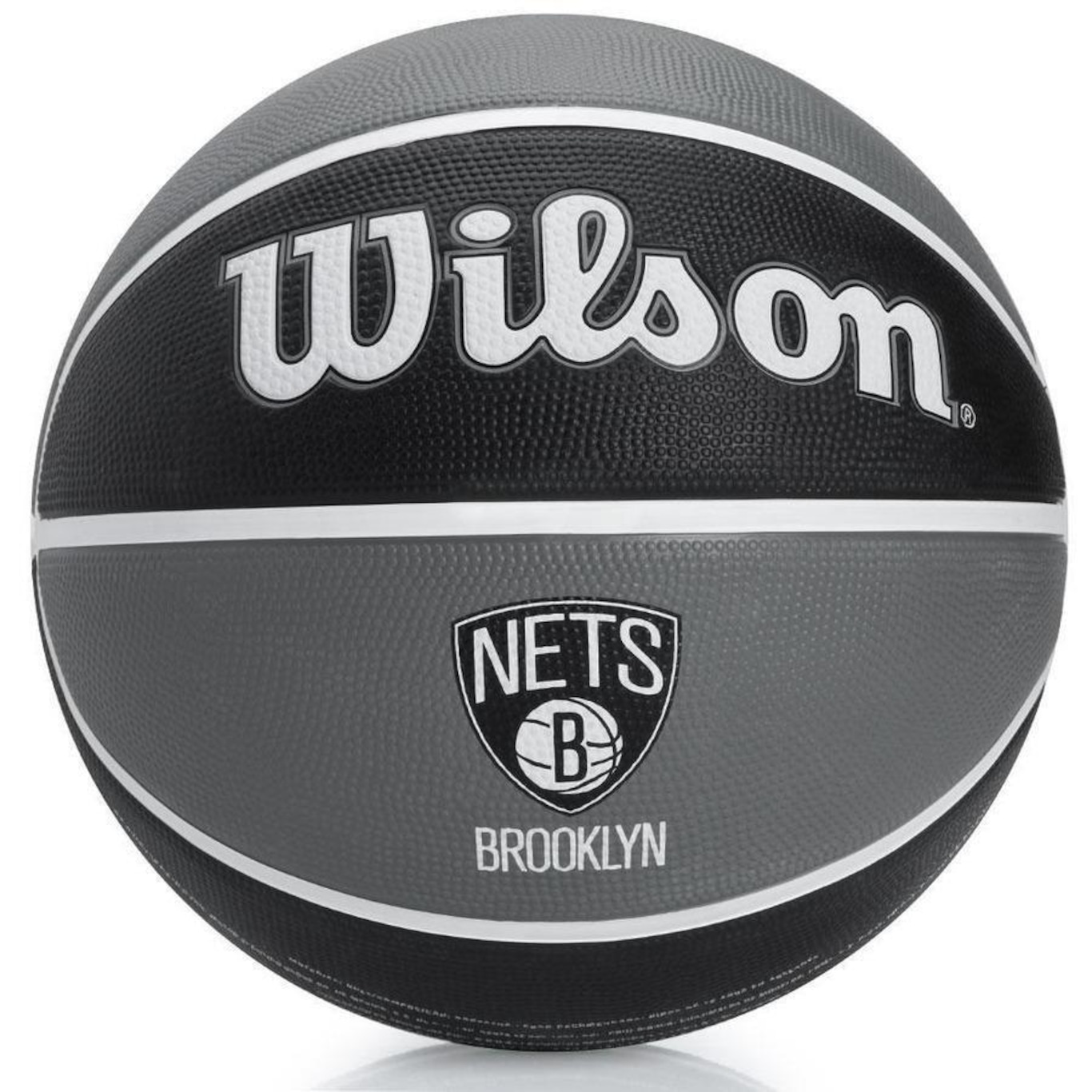 Bola de Basquete Wilson NBA Team Tribute Brooklyn Nets Tam7 - Foto 1