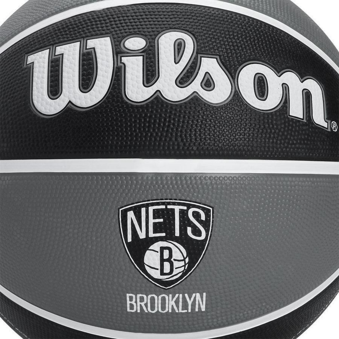 Bola de Basquete Wilson NBA Team Tribute Brooklyn Nets Tam7 - Foto 2