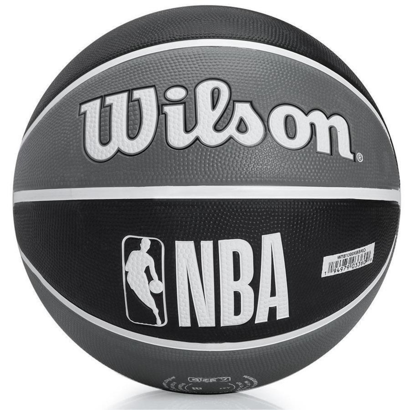 Bola de Basquete Wilson NBA Team Tribute Brooklyn Nets Tam7 - Foto 3